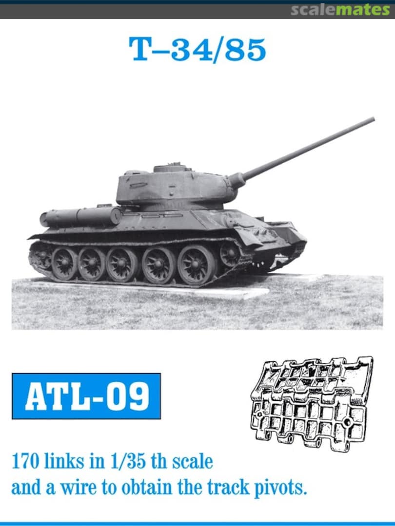 Boxart T-34/85 ATL-09 Friulmodel Boxart T-34/85 ATL-09 Friulmodel