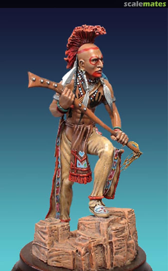 Boxart Osage warrior, Oklahoma 1870 AS-A28 Almond Sculptures Boxart Osage warrior, Oklahoma 1870 AS-A28 Almond Sculptures