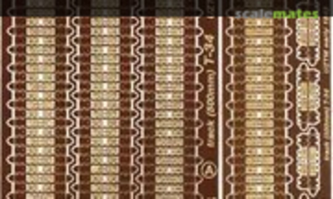 1:72 track T-34 500mm UZTM early 1943 (Part P72-075) P72-075