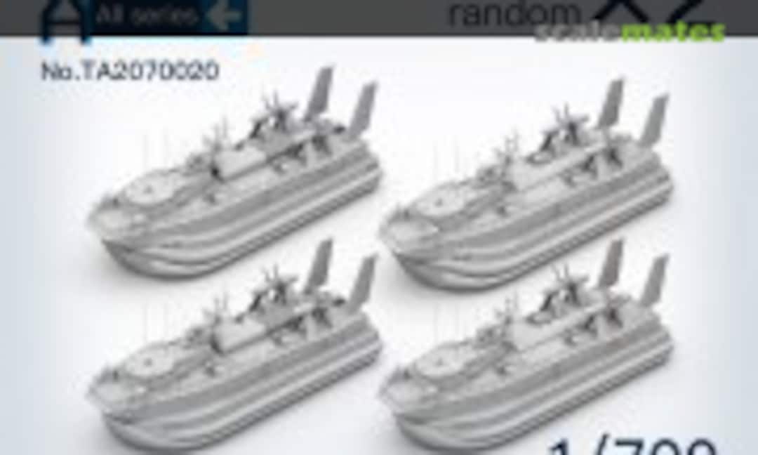 1:700 Project 1232.1 Landing Craft (Youfeng Model TA2070020) TA2070020