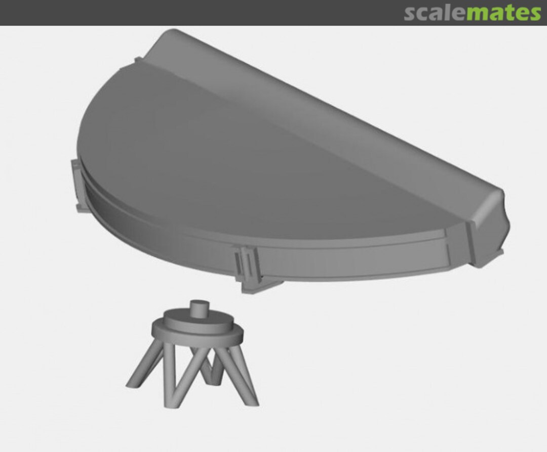 Boxart French Radar DRBV-50 - 3D printing (1 pc) 3D700287 L'Arsenal Boxart French Radar DRBV-50 - 3D printing (1 pc) 3D700287 L'Arsenal