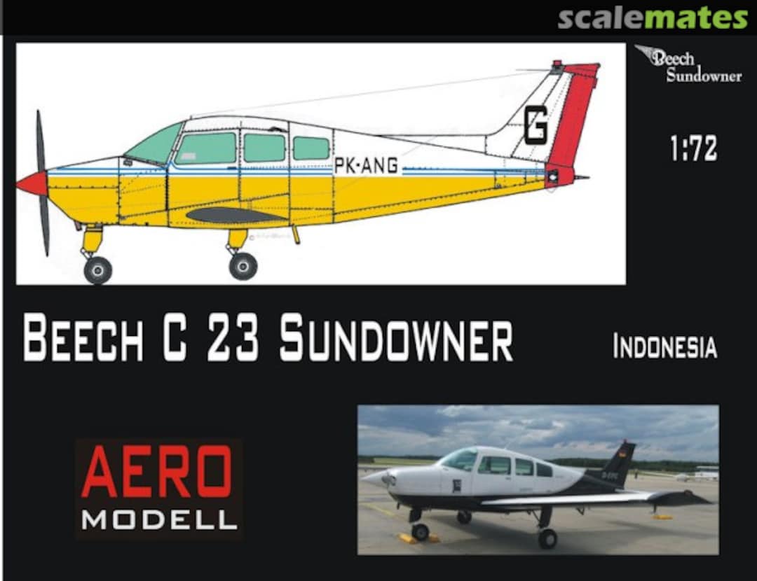 Boxart Beech C 23 Sundowner Aero-Modell Boxart Beech C 23 Sundowner Aero-Modell