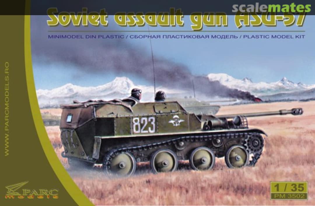 Boxart ASU-57 PM 3502 Parc Models Boxart ASU-57 PM 3502 Parc Models
