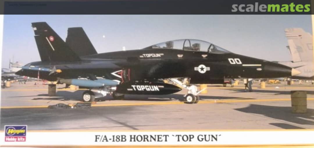 Boxart F/A-18B Hornet `Top Gun´ 00040 Hasegawa Boxart F/A-18B Hornet `Top Gun´ 00040 Hasegawa