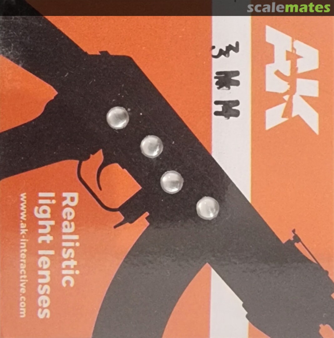 Boxart Light Lenses, White - 3mm AK 212 AK Interactive Boxart Light Lenses, White - 3mm AK 212 AK Interactive