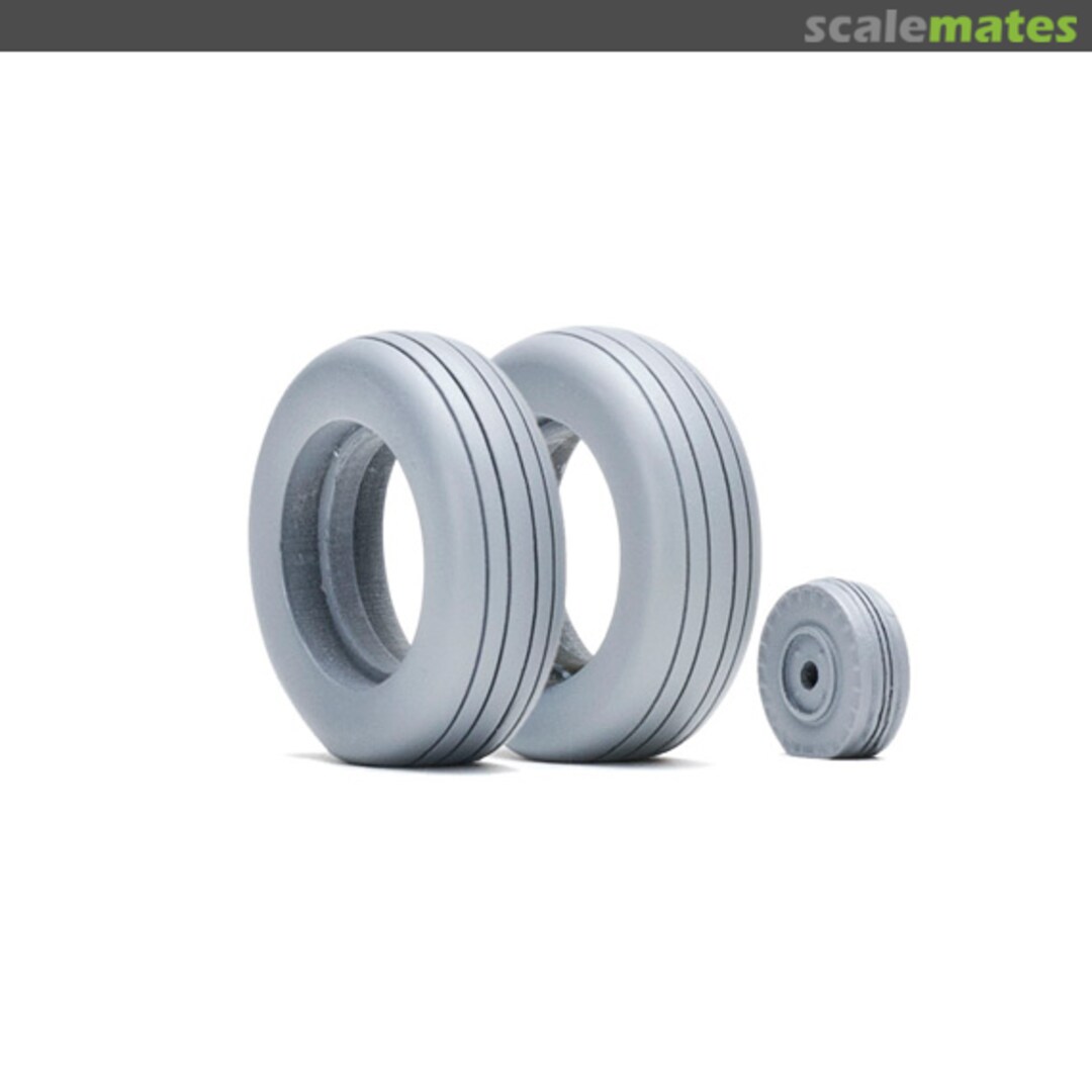 Boxart A-1J Skyraider Weighted Tires SWS07-M02 Zoukei-Mura