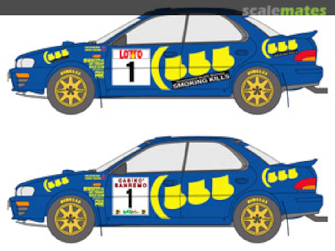 Boxart Three Five Impreza 1996 Australia / San Remo Decal Set SHK-D224 Shunko Models Boxart Three Five Impreza 1996 Australia / San Remo Decal Set SHK-D224 Shunko Models