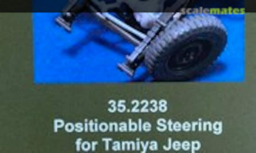 1:35 Positionable Steering for Tamiya Jeep (Resicast 35.2238)