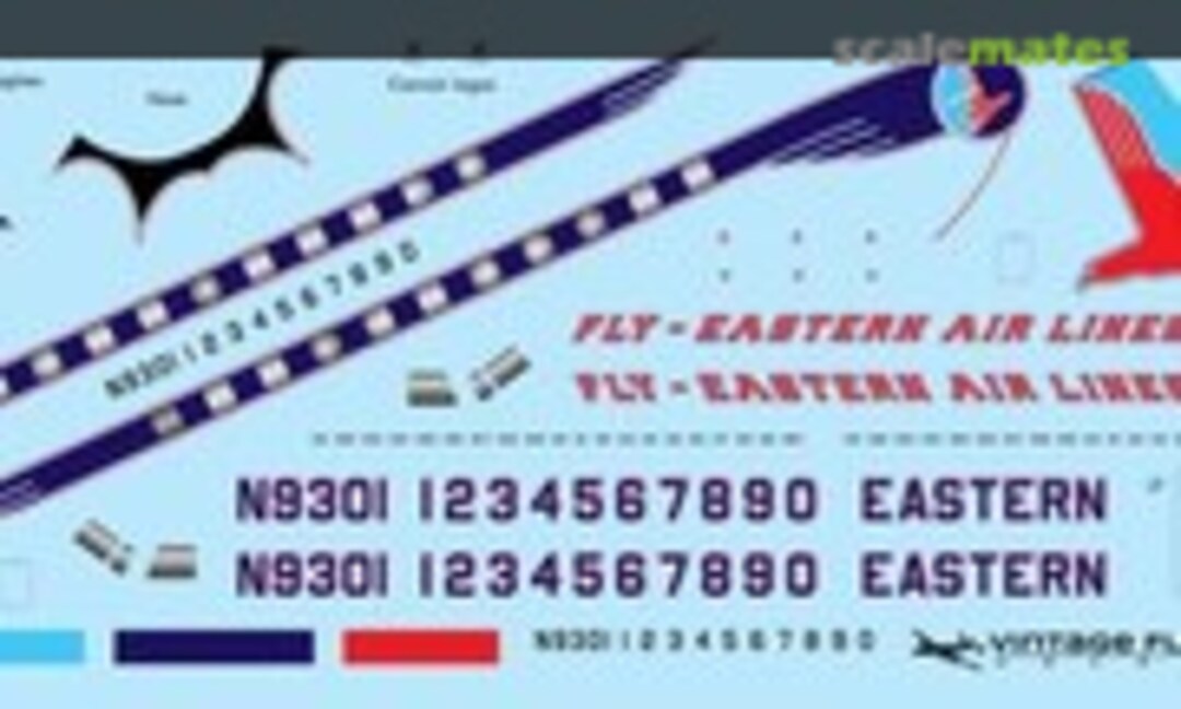 1:144 CV-440 Eastern (Del) (Vintage Flyer Decals VFD144-124) VFD144-124