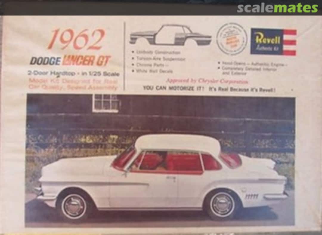 Boxart 1962 Dodge Lancer GT H-1253:149 Revell Boxart 1962 Dodge Lancer GT H-1253:149 Revell