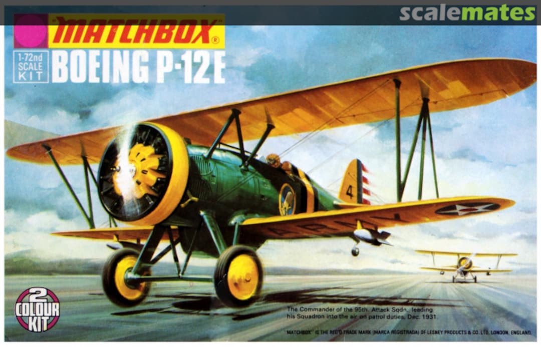Boxart Boeing P-12E PK-3 Matchbox Boxart Boeing P-12E PK-3 Matchbox