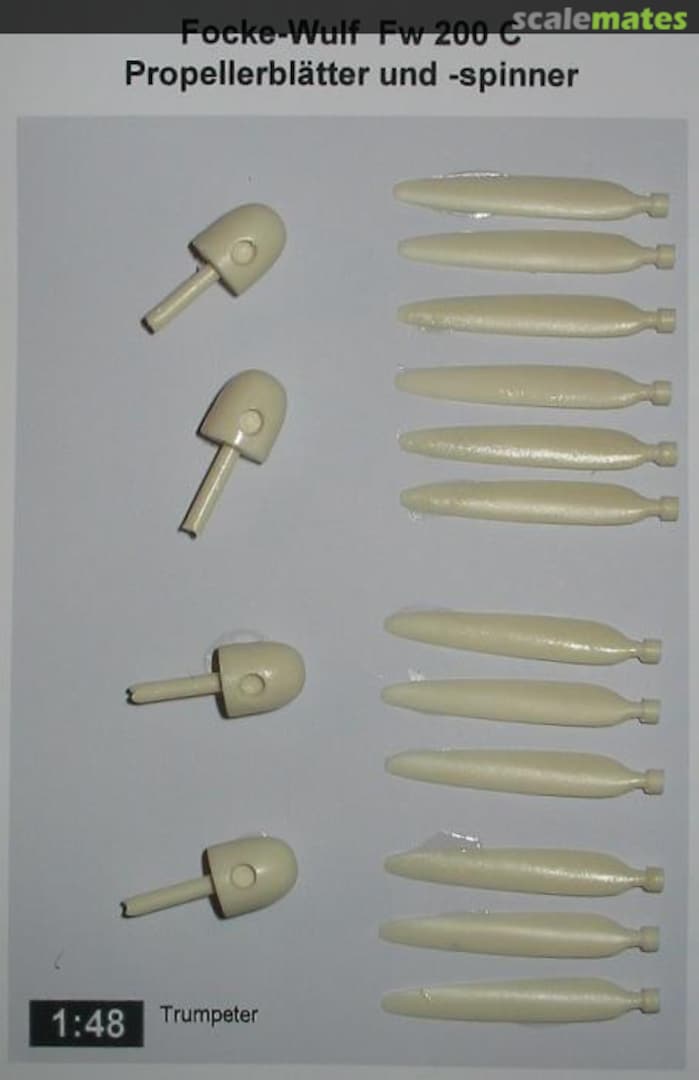 Boxart Focke-Wulf Fw 200 C Propellerblätter und -spinner  Andreas Duda