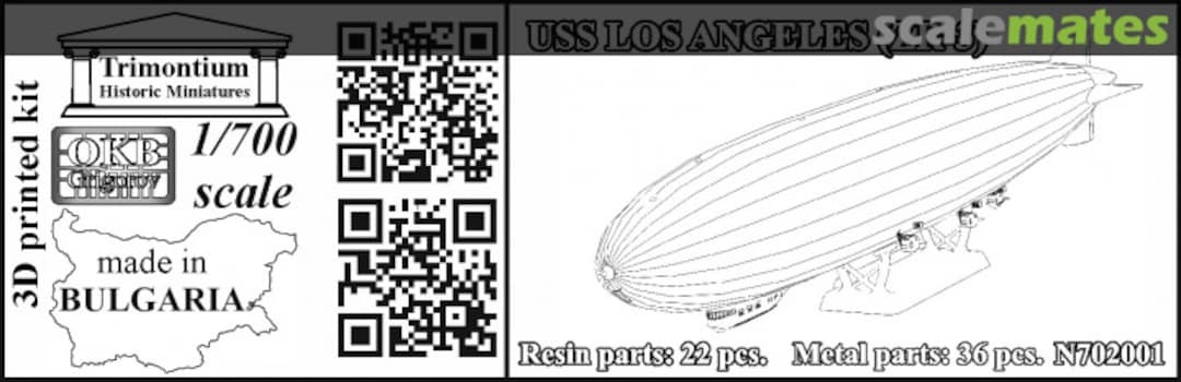 Boxart USS Los Angeles (ZR-3) N702001 OKB Grigorov Boxart USS Los Angeles (ZR-3) N702001 OKB Grigorov