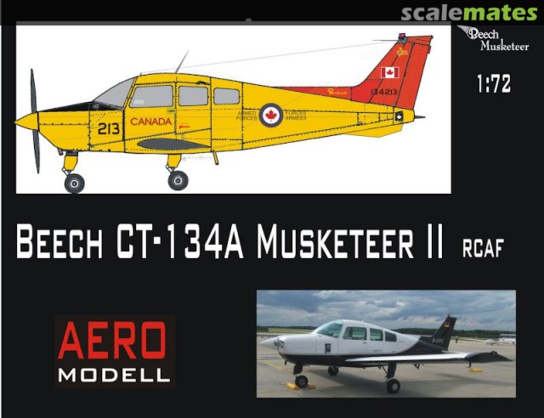 Boxart Beech CT-134A Musketeer II RCAF Aero-Modell Boxart Beech CT-134A Musketeer II RCAF Aero-Modell