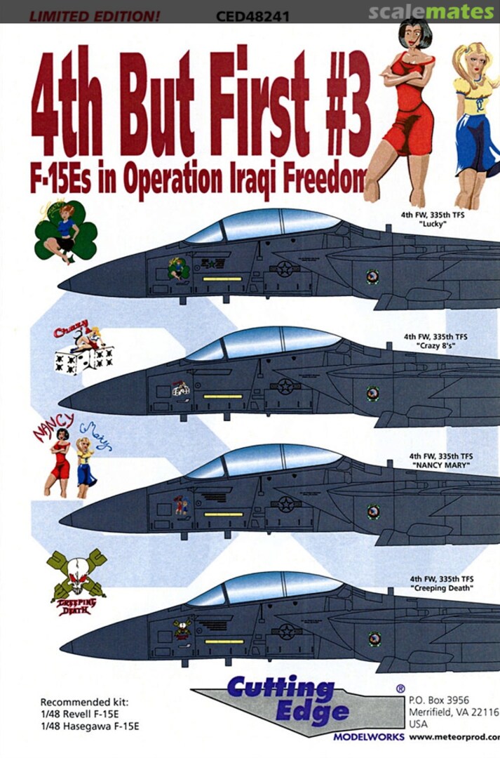 Boxart 4th But First #3 CED48241 Cutting Edge Modelworks Boxart 4th But First #3 CED48241 Cutting Edge Modelworks