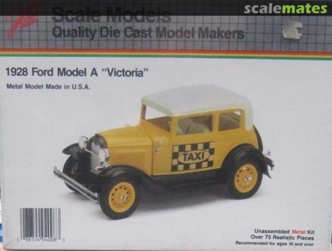 Boxart 1928 Ford Model A "Victoria" 4008 JLE Scale Models Boxart 1928 Ford Model A "Victoria" 4008 JLE Scale Models