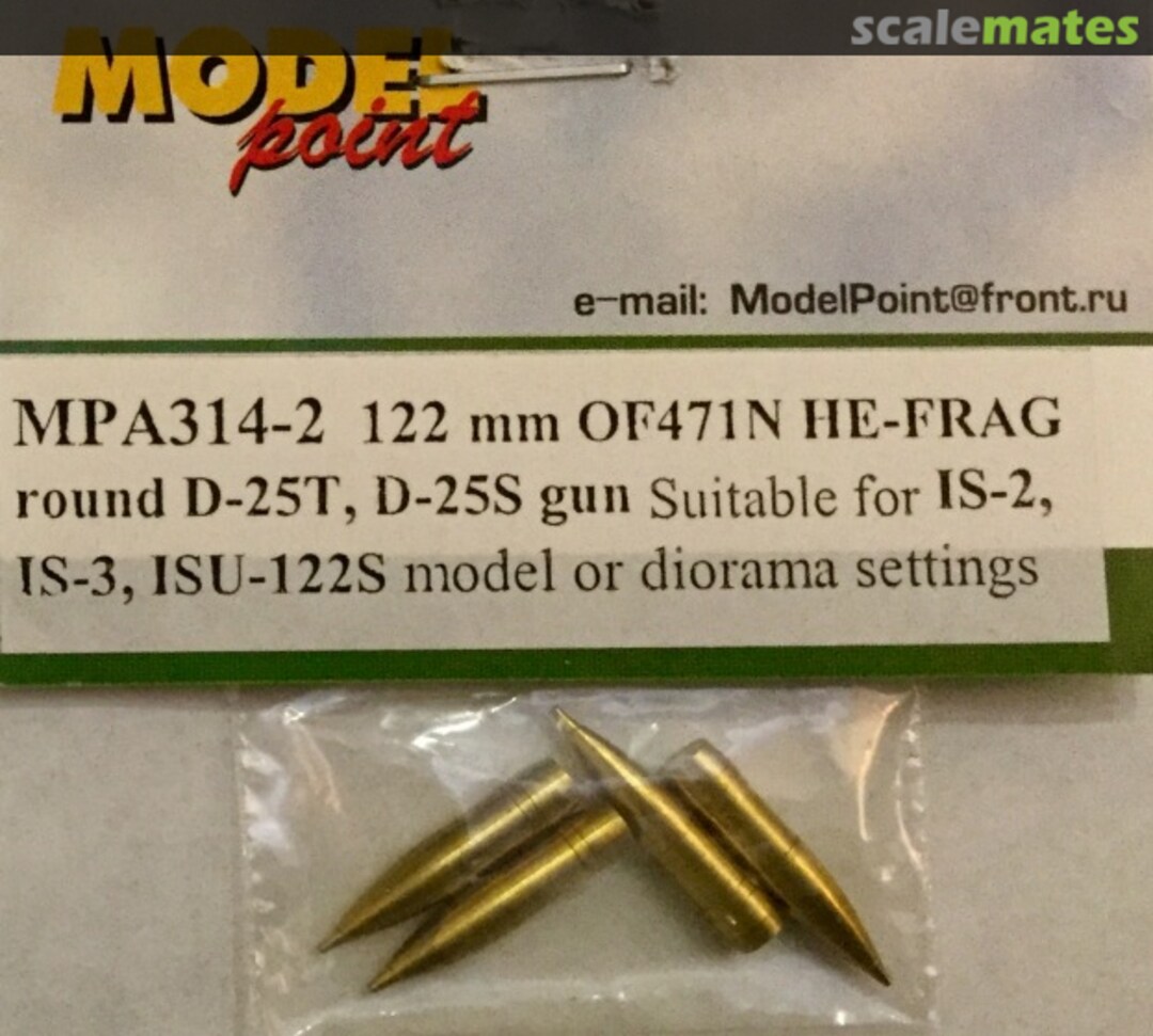 Boxart 122 mm OF471N HE-FRAG round D-25T, D-25S gun MPA-314-2 Model Point Boxart 122 mm OF471N HE-FRAG round D-25T, D-25S gun MPA-314-2 Model Point
