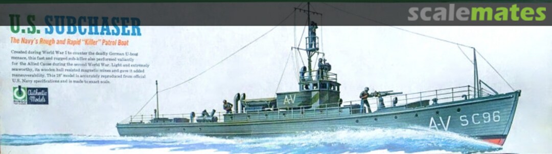 Boxart U.S. Subchaser C-582-200 Ringo Toy Corporation Boxart U.S. Subchaser C-582-200 Ringo Toy Corporation