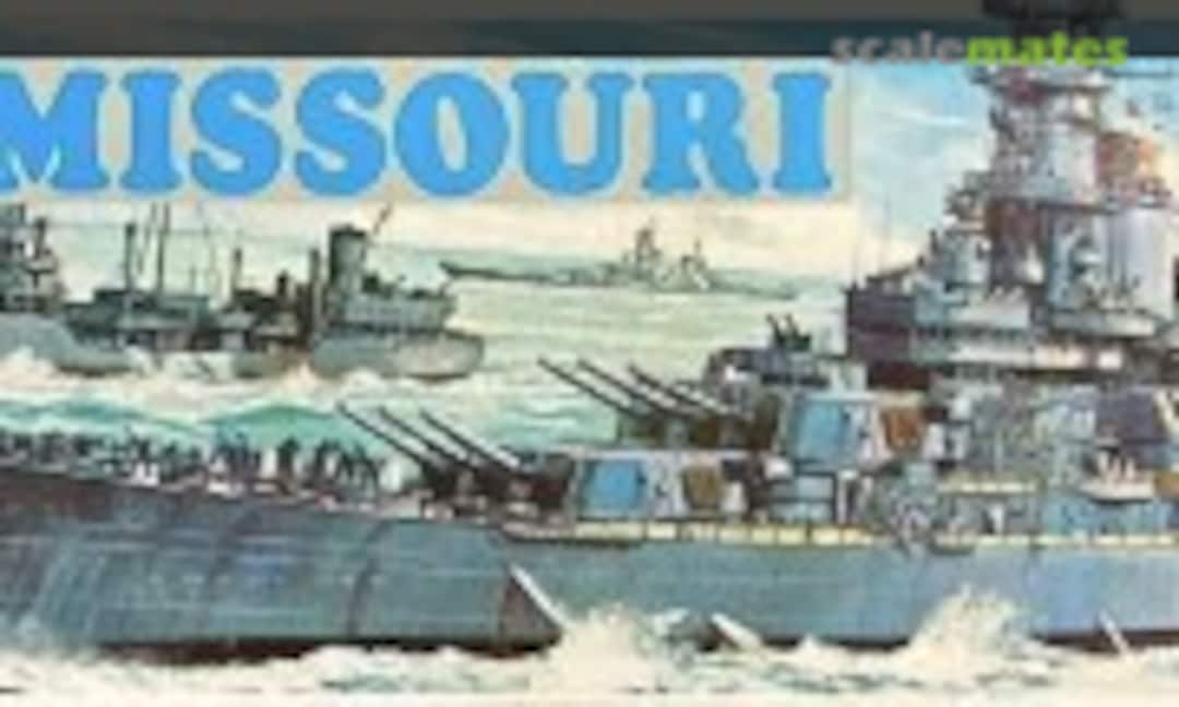 1:350 U.S.S. Missouri (LIFE-LIKE Hobby Kits B239)