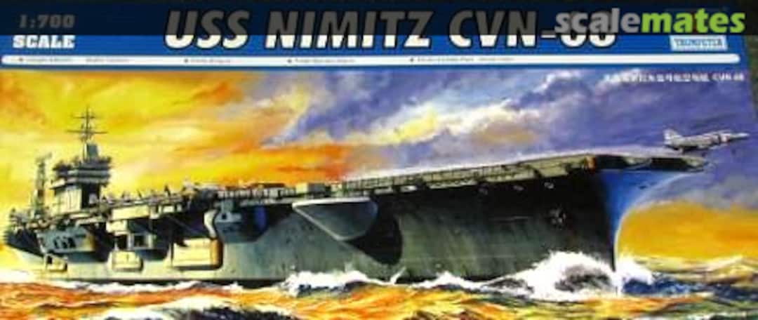 Boxart USS Nimitz CVN-68 05714 Trumpeter Boxart USS Nimitz CVN-68 05714 Trumpeter