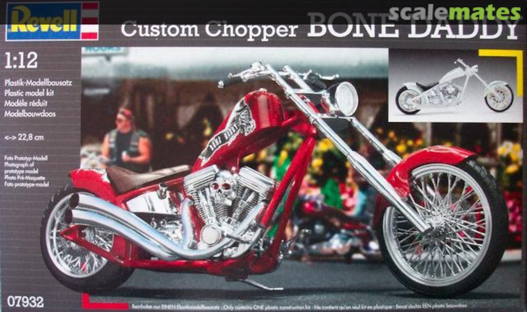Boxart Custom Chopper Bone Daddy 07932 Revell Boxart Custom Chopper Bone Daddy 07932 Revell