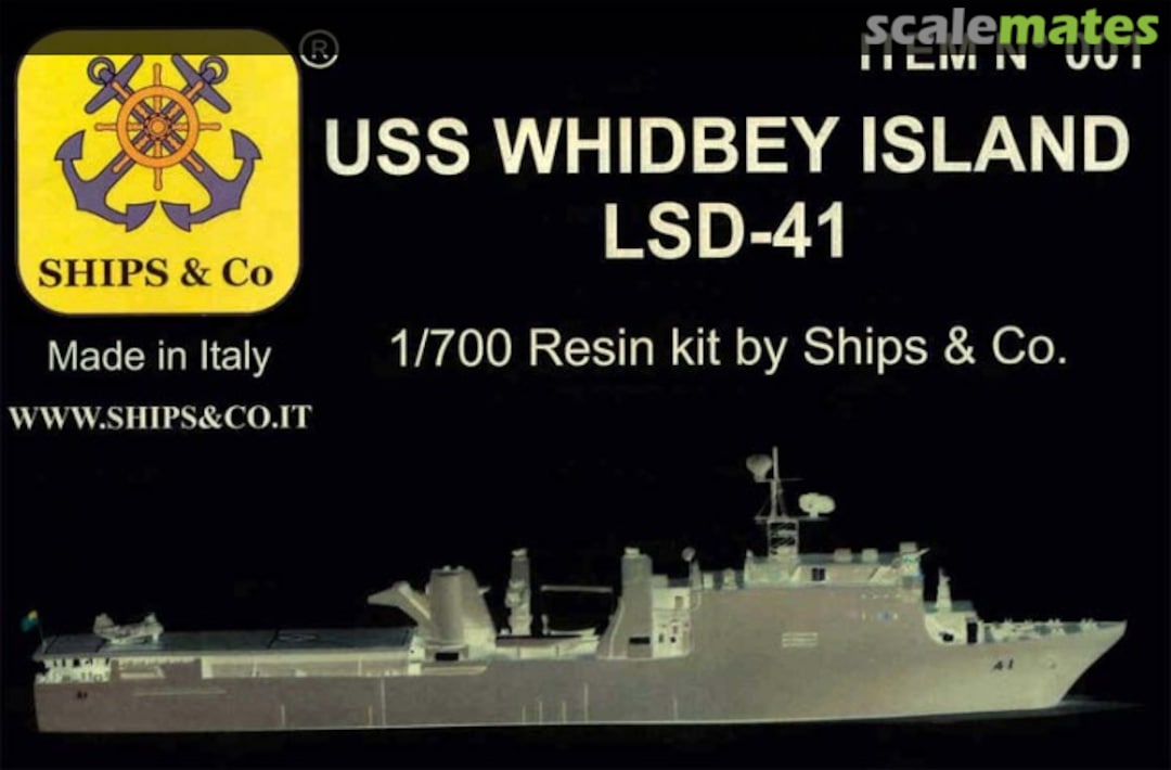 Boxart USS Whidbey Island LSD-41 001 Ships & Co. Boxart USS Whidbey Island LSD-41 001 Ships & Co.