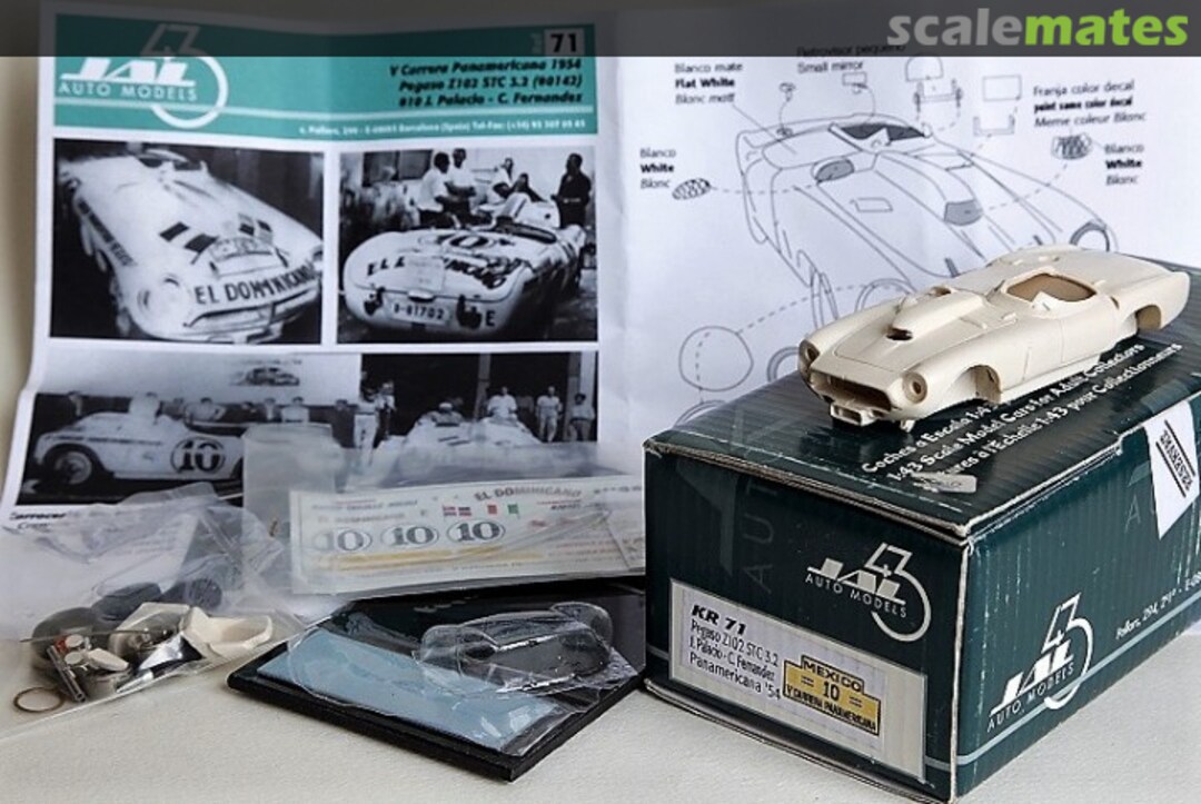 Boxart Pegaso Z102BS #0142 "El Dominicano" KR71 Jal 43 Boxart Pegaso Z102BS #0142 "El Dominicano" KR71 Jal 43