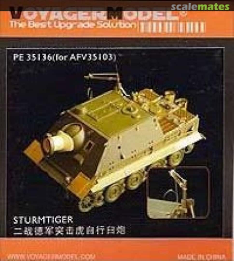 Boxart Sturmtiger PE35136 Voyager Model Boxart Sturmtiger PE35136 Voyager Model