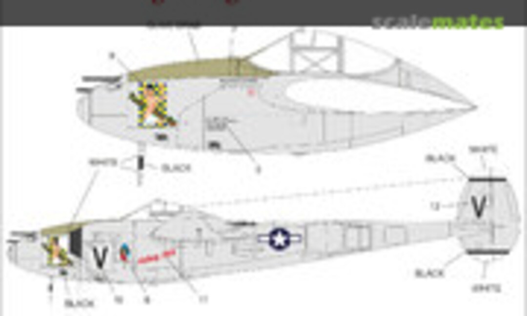 1:32 P-38L-5-LO Lightning “Pack’s Bad Girl” (UpRise Decal UR3245) UR3245
