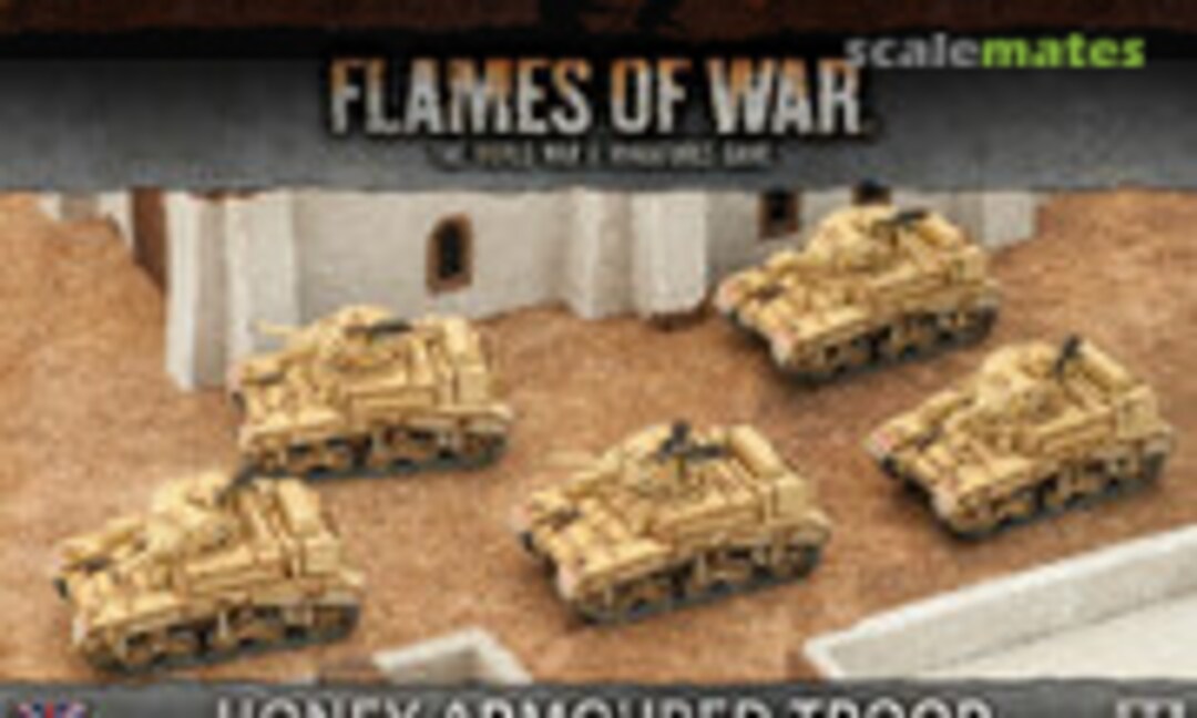 Flames Of War: Honey Armoured Troop (Flames of War BBX32)