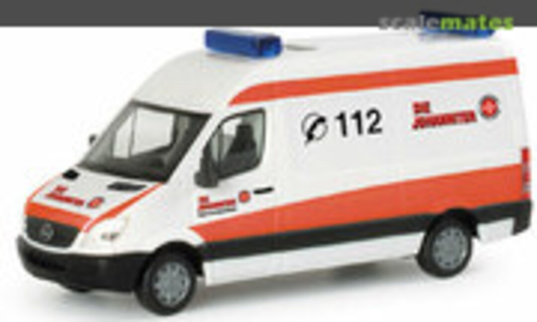 1:87 Mercedes Benz Sprinter ’06 RTW Johanniter Berlin (Herpa 047234)