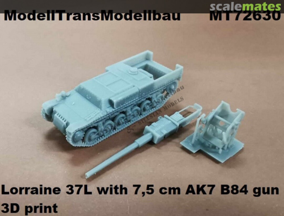 Contents Lorraine 37L MT72630 Modell Trans Modellbau