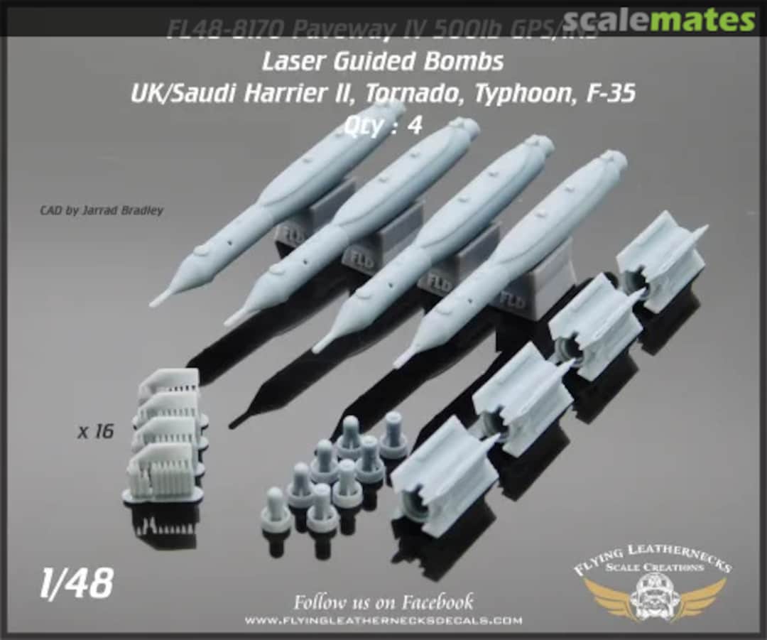 Boxart Paveway IV Laser Guided Bombs FL48-8170 Flying Leathernecks