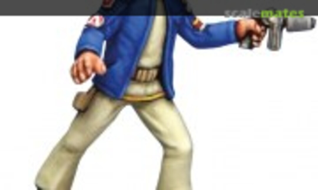 28mm Moonbase Crew 1C (Crooked Dice MINI 155) MINI 155