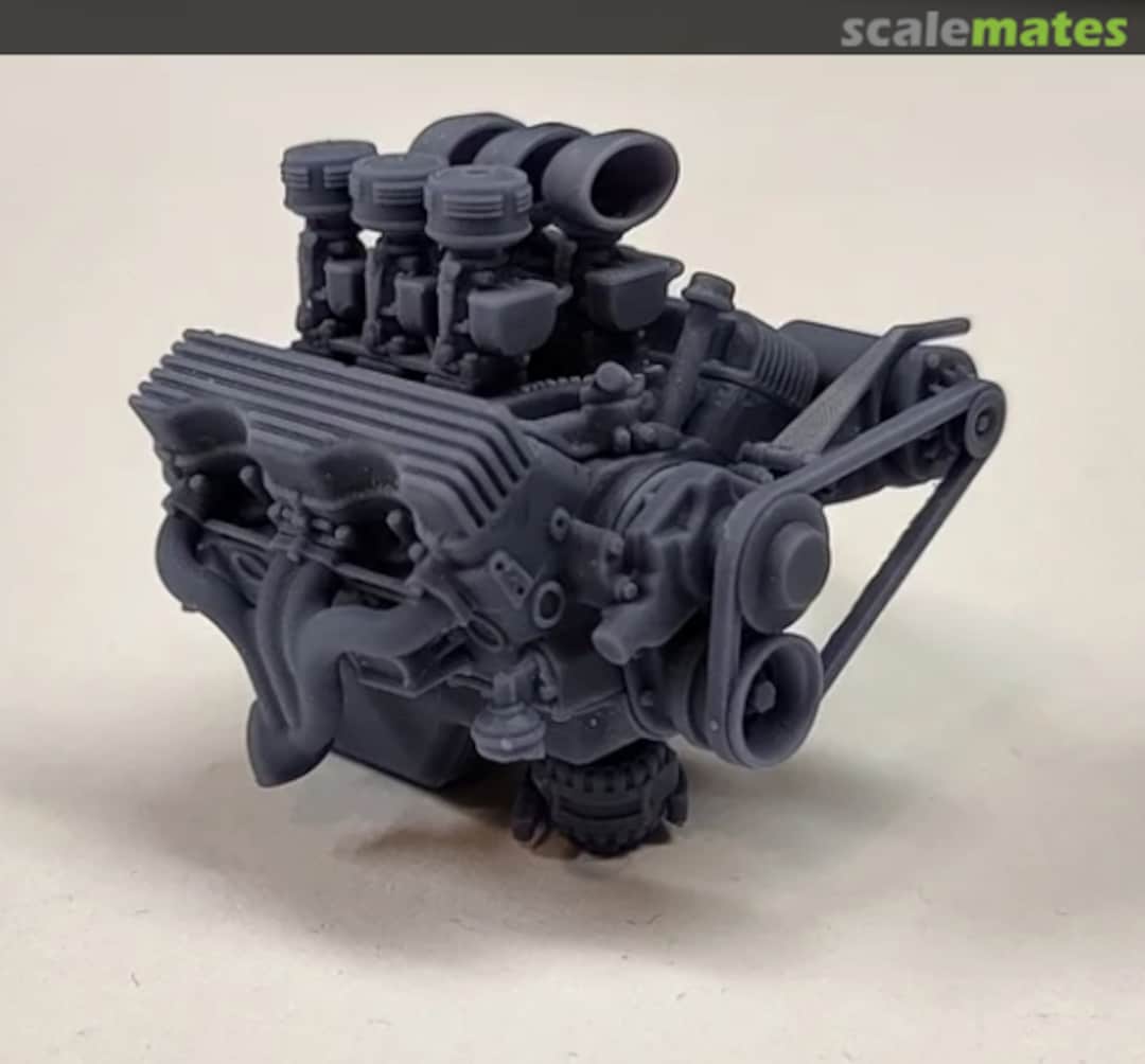 Boxart Chevy 409 Hot Rod Engine VCG Resins Boxart Chevy 409 Hot Rod Engine VCG Resins