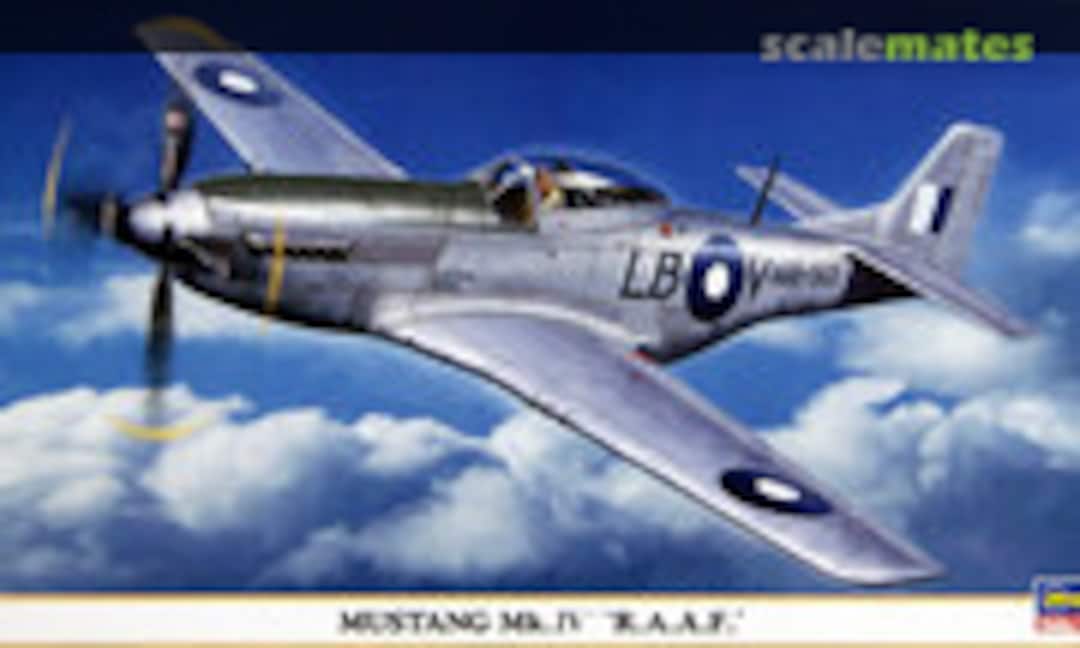 1:48 Mustang Mk.IV `R.A.A.F.´ (Hasegawa 09637) 09637