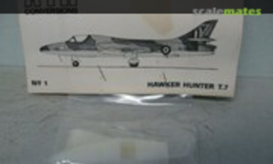1:72 Hawker Hunter T.7 Conversion (Airkit Enterprise 1) 1