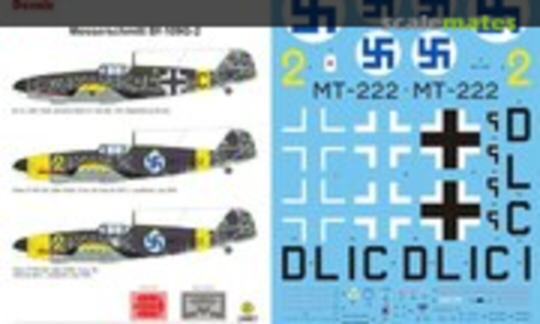 1:24 Messerschmitt Bf 109G-2 (Techmod 24007) 24007