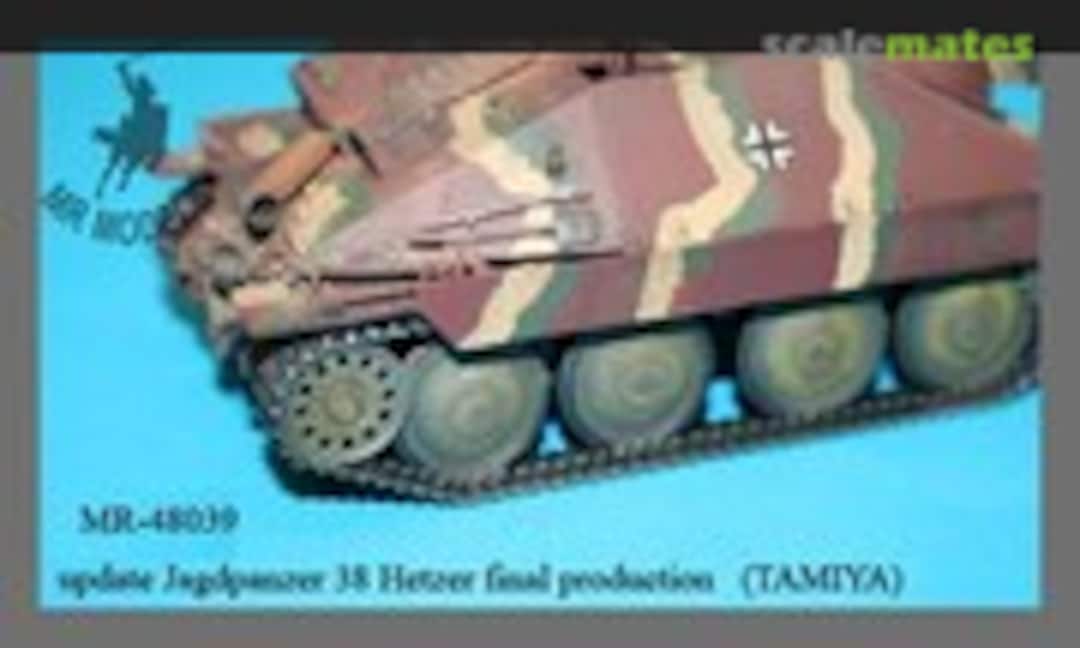 1:48 Leiträder Jagdpanzer 38 Hetzer (4 vers. Ausf.) (MR Modellbau MR-48039) MR-48039