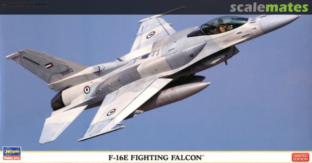 Boxart F-16E Fighting Falcon 09932 Hasegawa Boxart F-16E Fighting Falcon 09932 Hasegawa