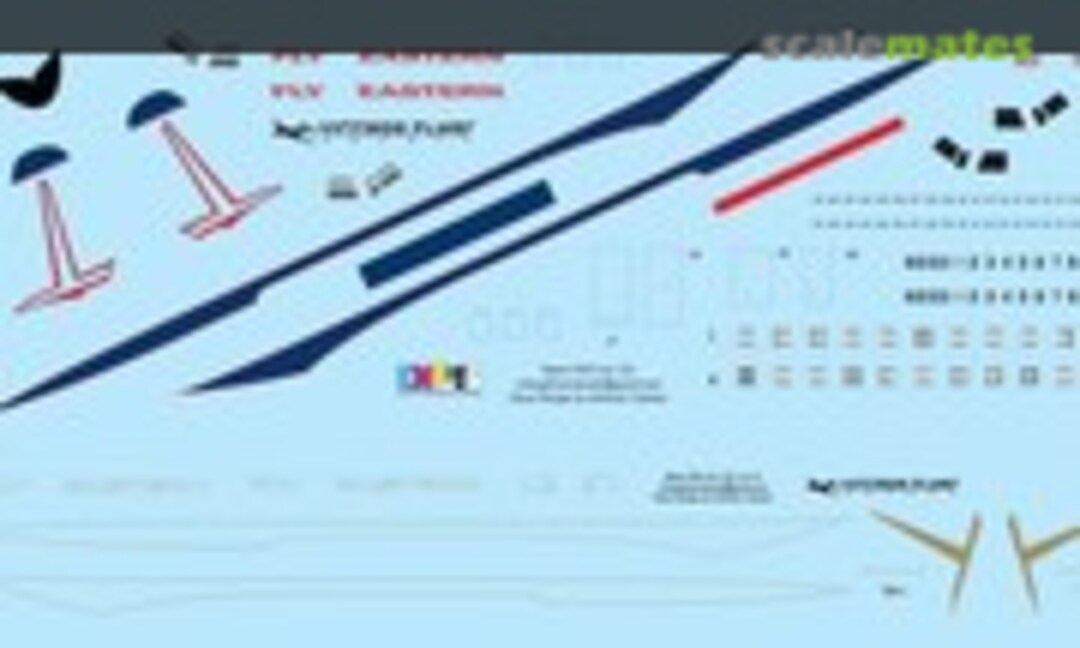 1:144 CV-440 Eastern (64) (Vintage Flyer Decals VFD144-125) VFD144-125