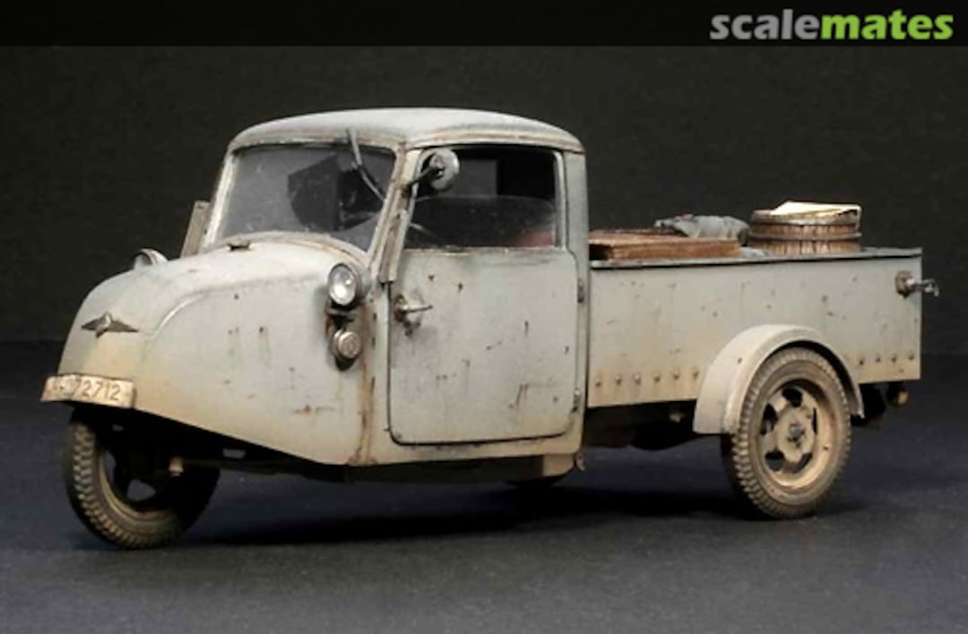 Boxart Borgward - Goliath F.400 Dreirad Tiefpritsche mod.1938 LW 35211 Leadwarrior Boxart Borgward - Goliath F.400 Dreirad Tiefpritsche mod.1938 LW 35211 Leadwarrior