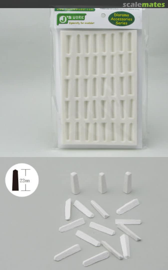 Boxart Silicone Mould for Making Pillars (Small) PPA3070 J's Work Boxart Silicone Mould for Making Pillars (Small) PPA3070 J's Work