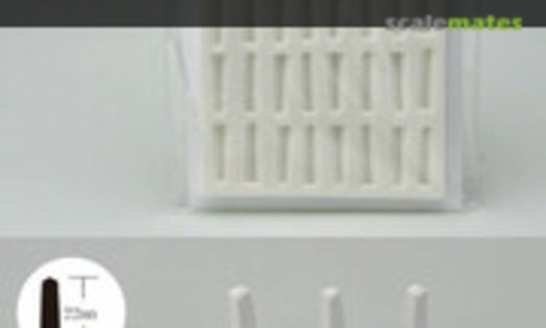1:35 Silicone Mould for Making Pillars (Small) (J's Work PPA3070) PPA3070