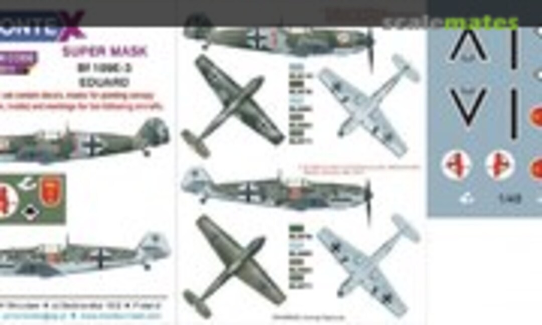 1:48 Bf 109E-3 (Montex K48311) K48311