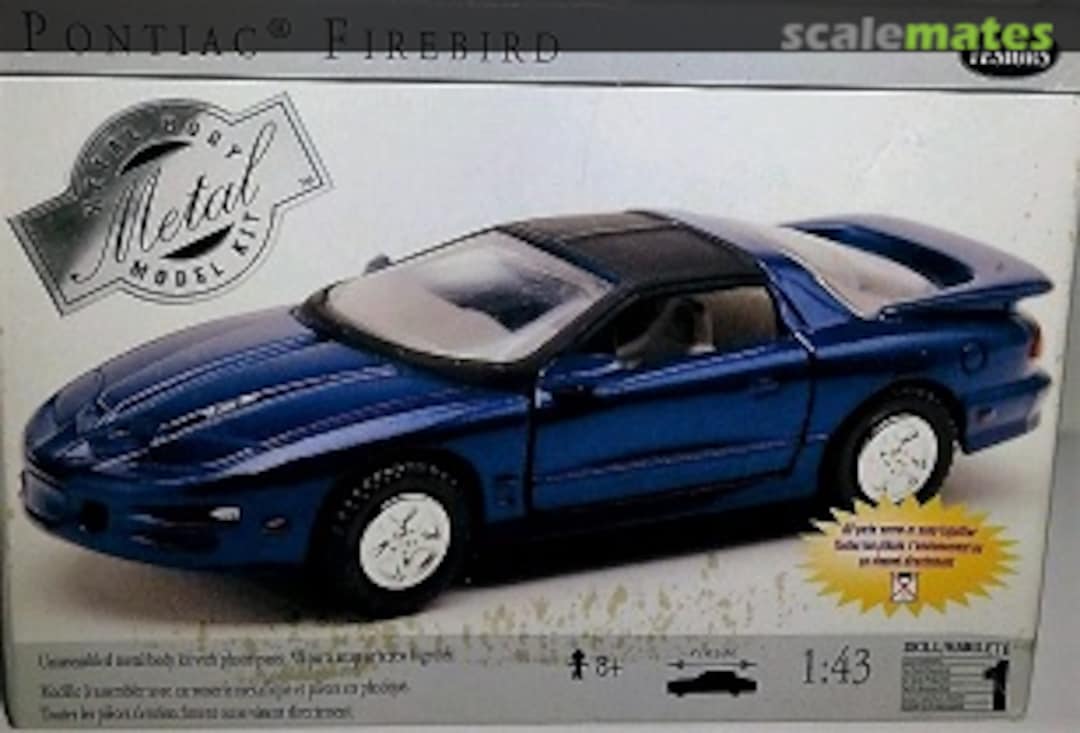 Boxart Pontiac Firebird Testors Boxart Pontiac Firebird Testors