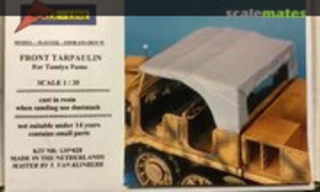 1:35 Front Tarpaulin (Scale Line 135*028) 135*028