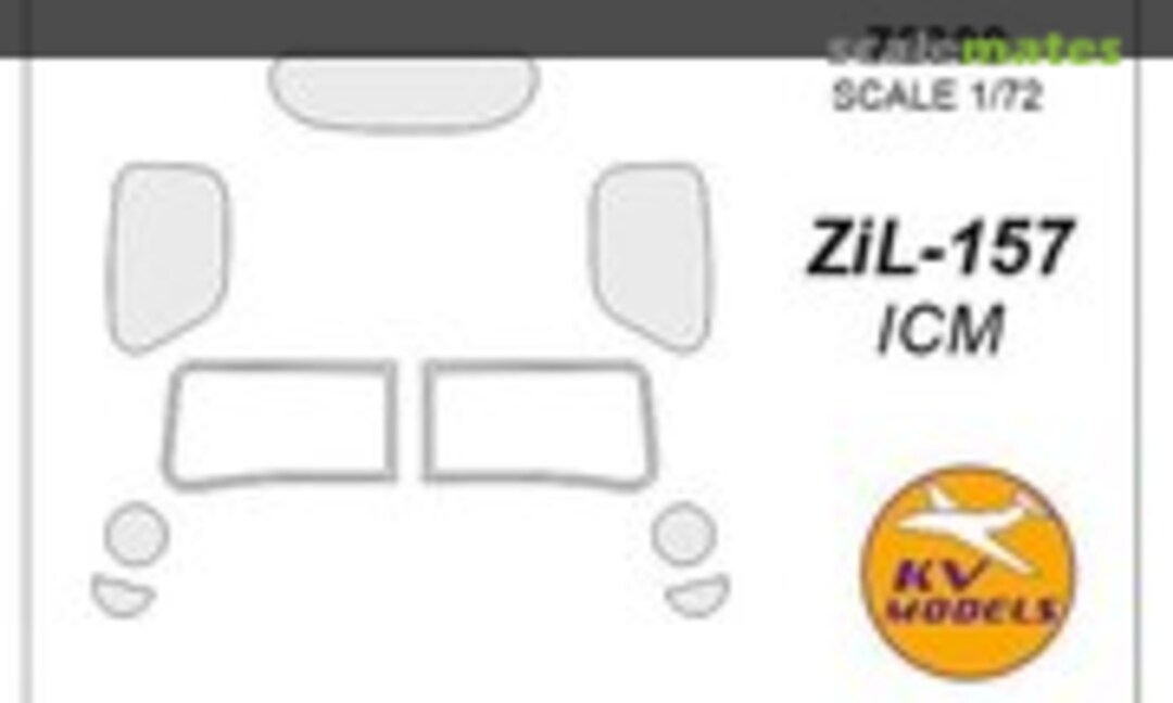 1:72 Mask for Zil-157 (KV Models 72302) 72302