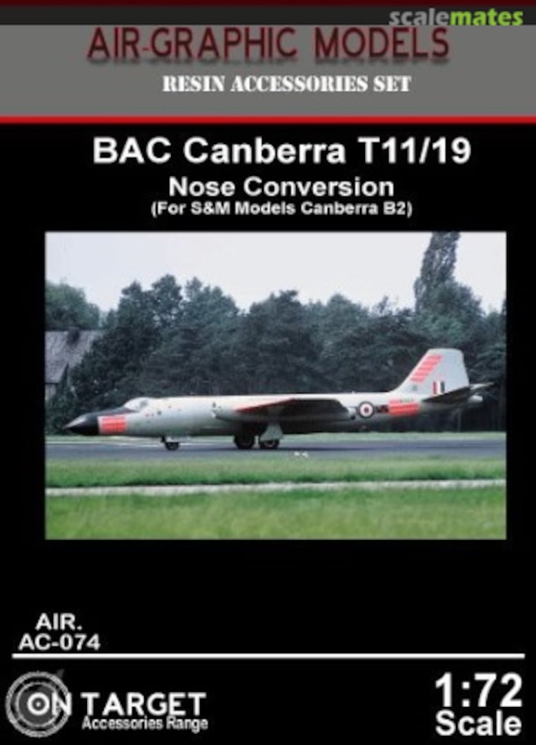 Boxart BAC Canberra T11/19 Nose Conversion AIR.AC-074 Air-Graphics Models