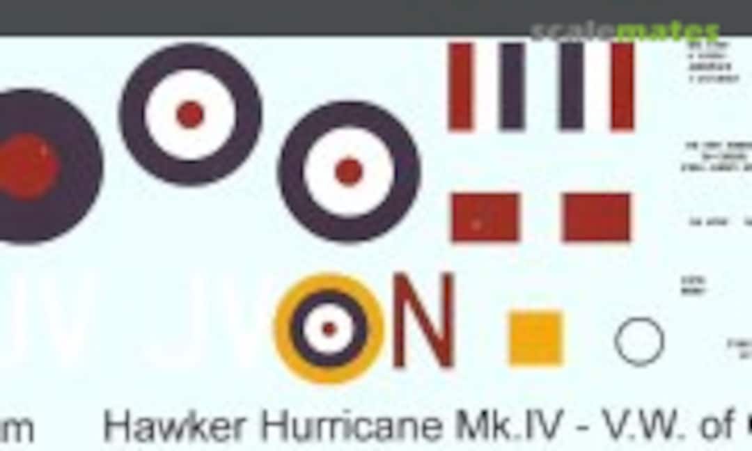 1:72 Hawker Hurricane Mk IV - 6 Sqn, Italy 1944 (CanMilAir 341) 341